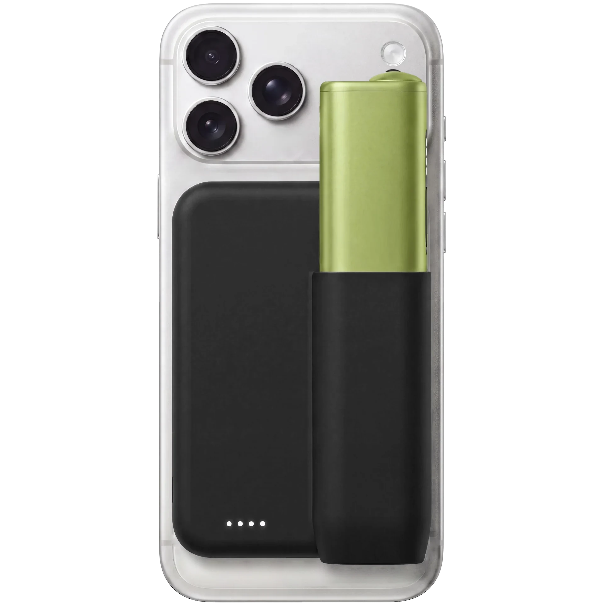IQASE charging case with iPhone